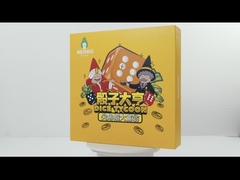 Papel de plástico Educativo Jogos de Tabuleiro Tycoon Dice