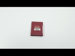 Papel laminado com cartões de jogo 52 Poker ODM