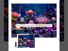 Embalagem de Caixa Colorida para Quebra-cabeça Dimensões 50*70 cm