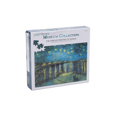 Bom preço. 2000 Peças Personalizadas Puzzles Puzzles World Famous Painting Series on-line