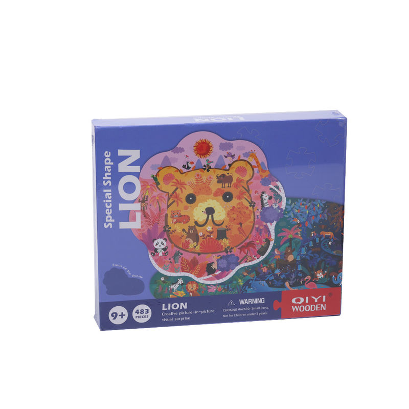Puzzles de Natal retangulares personalizados 500 peças impressão a cores