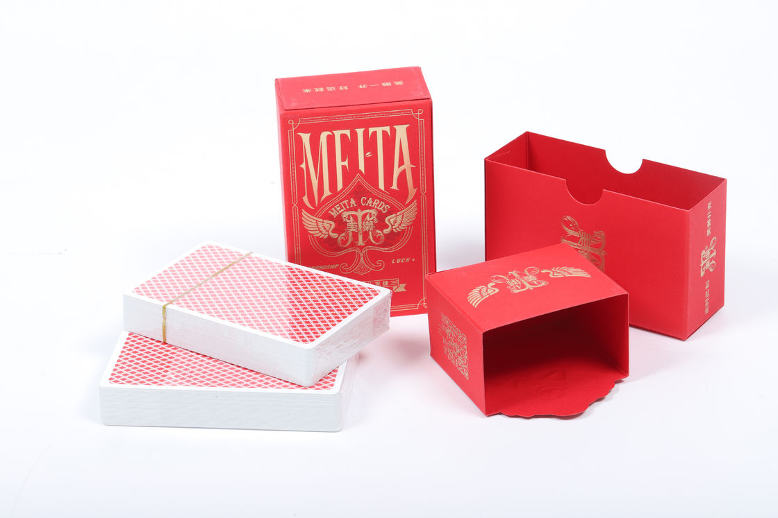 Finish suave padrão de quebra-cabeça colorido cartas de jogo para clubes clubes