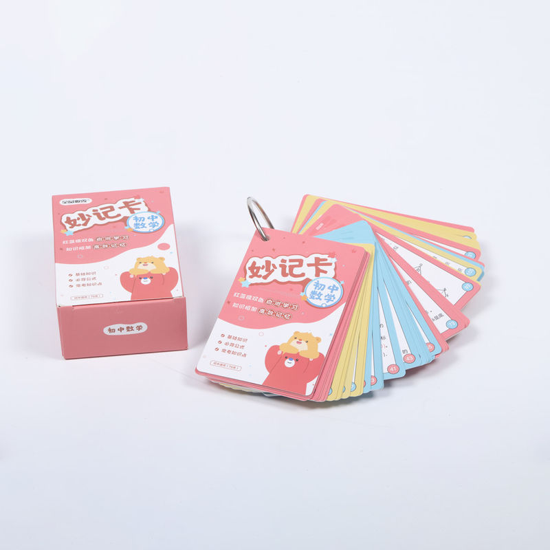 Padrão de quebra-cabeça colorido Jogos de cartas para todas as idades