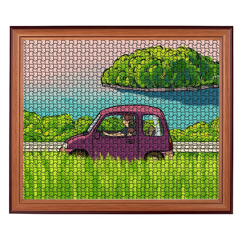 Puzzles personalizados impressos em cores completas para tempo de brincadeira educativo e divertido