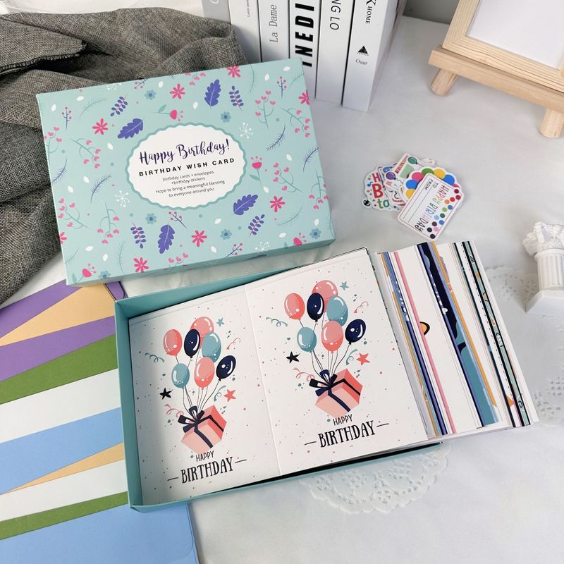 Cartão de Saudação 5x7 de cores com envelope 15