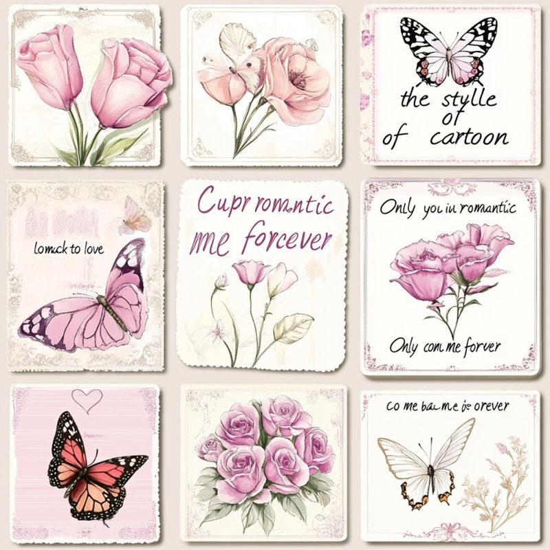 Belas flores 3D para mãe ou família Notas de agradecimento Avançadas Cartões de novo design com interior em branco para mensagens personalizadas