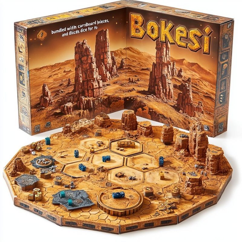 Impressão digital Impressão personalizada Papel reciclável Jogos de tabuleiro O entretenimento perfeito para compradores de língua inglesa