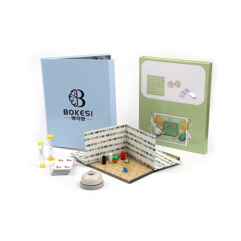 Conjunto de Tabuleiro de Jogo de Madeira para Crianças Xadrez E Jogo de Tabuleiro Para Entretenimento Materiais Papel Plástico