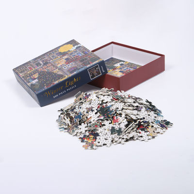 Bom preço. 500 Peças Puzzles Impressos Personalizados Jigsaw Cartão Para Adultos on-line