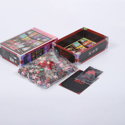 Bom preço. Puzzles impressos personalizados nível intermediário com imagem personalizada e personalização de texto on-line