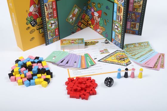 Bom preço. Jogos de tabuleiro impressíveis CMYK Logotipo personalizado para entretenimento on-line