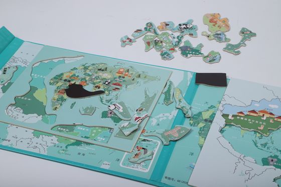 Bom preço. Magnético Educativo Personalizado Puzzle de Puzzle Mapa Chinês Não Tóxico on-line