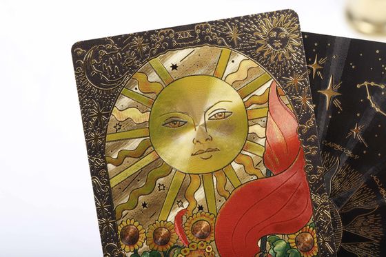 Cartões de jogo personalizados com tema Cartões de tarô em massa