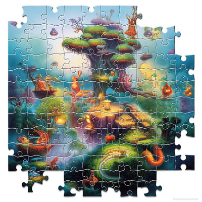 Bom preço. Puzzle de papelão resistente para atividades familiares em ambientes internos on-line