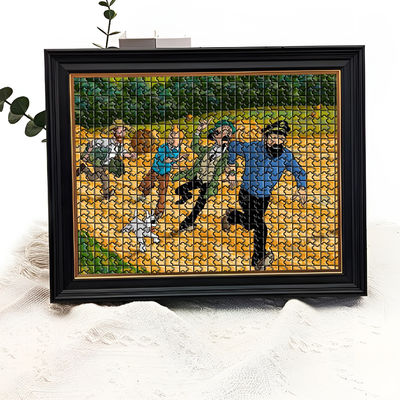 Bom preço. Puzzles personalizados para todas as idades Impressão digital em papelão durável on-line