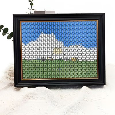 Bom preço. Puzzles retangulares personalizados de cores completas on-line