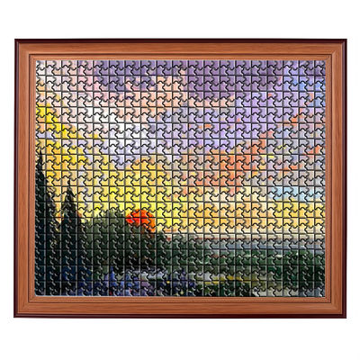 Puzzles de nomes personalizados Quadros de puzzles educacionais para crianças aprenderem