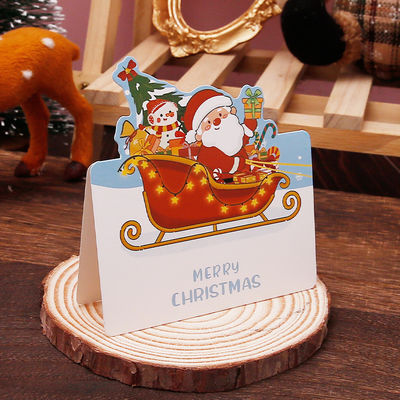 Bom preço. Assorted Tema Criativo Papel de Cartões de Saudação do Papai Noel on-line